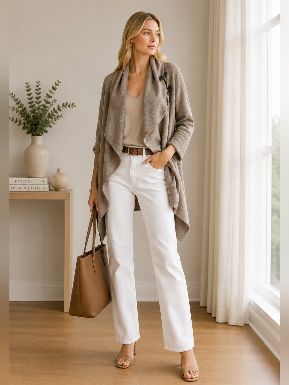 Ralph Lauren Purple Label White Jeans